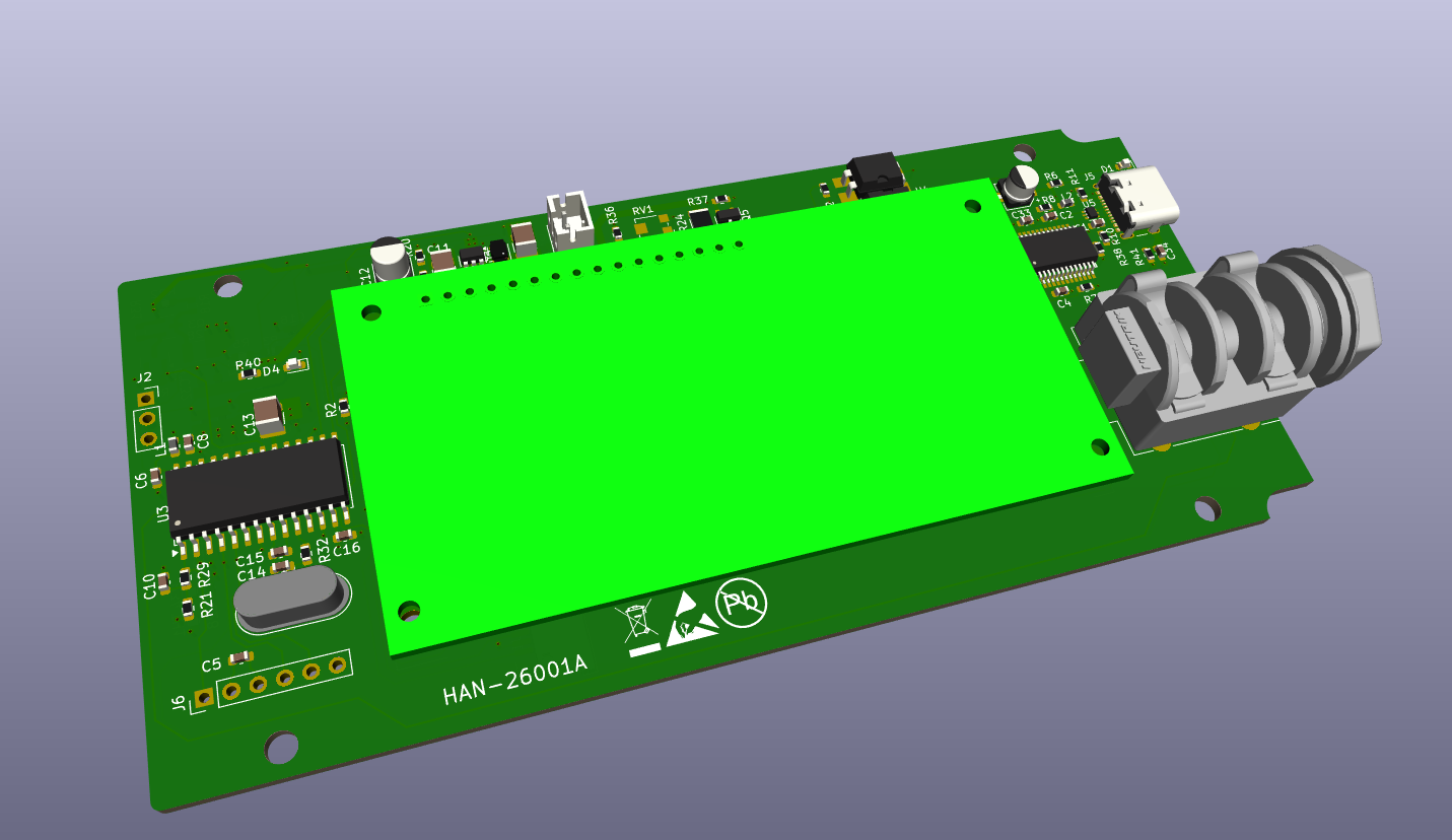 3D PCB render