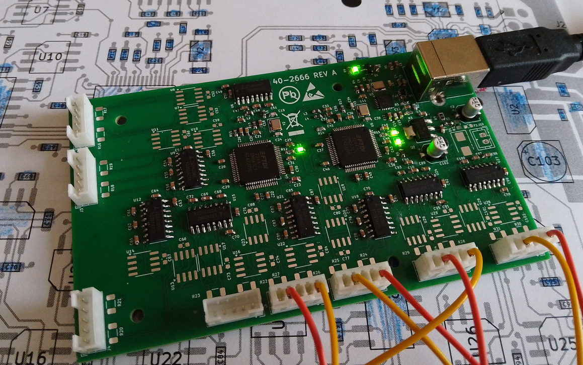 8 Channel PCB